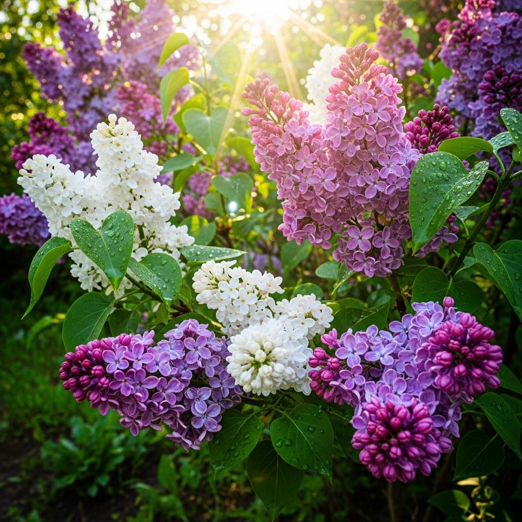 Discover the essential sun and shade requirements for thriving, flower-filled lilac bushes in your garden.