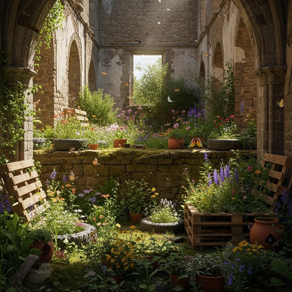 Communities reclaim wastelands to create lush habitats where wildlife and people thrive.