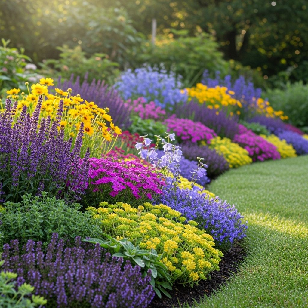 Discover a diverse selection of short perennials perfect for vibrant garden borders, walkways, and edges—easy-care, resilient, and decorative all year round.