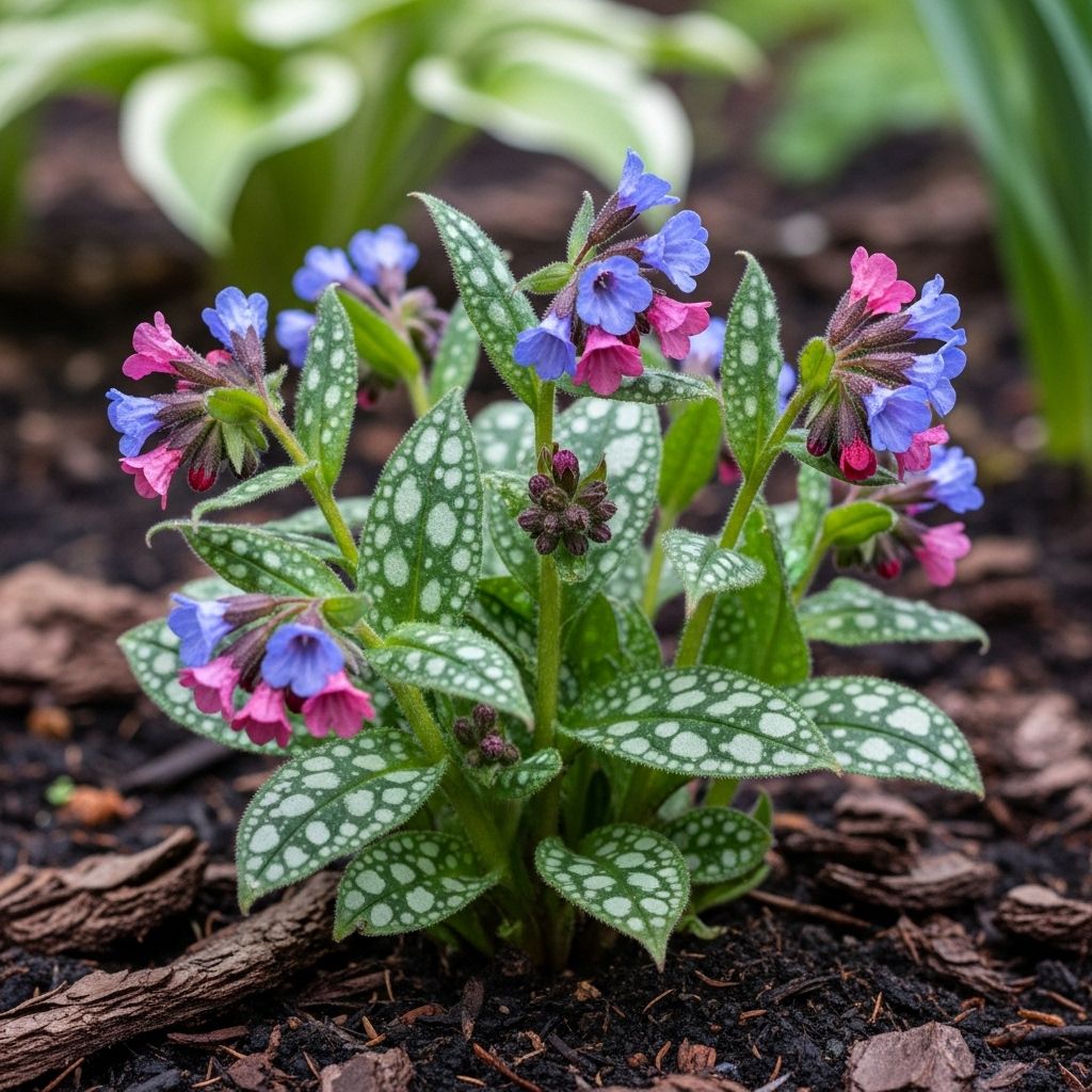 Discover the beauty of lungwort: vibrant spring blooms and striking foliage for shade gardens.