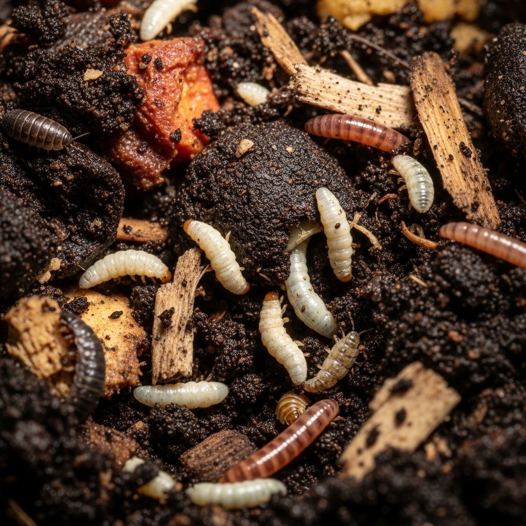 Discover why maggots appear in compost, their role in decomposition, tips for control, and how to keep your compost healthy and odor-free.