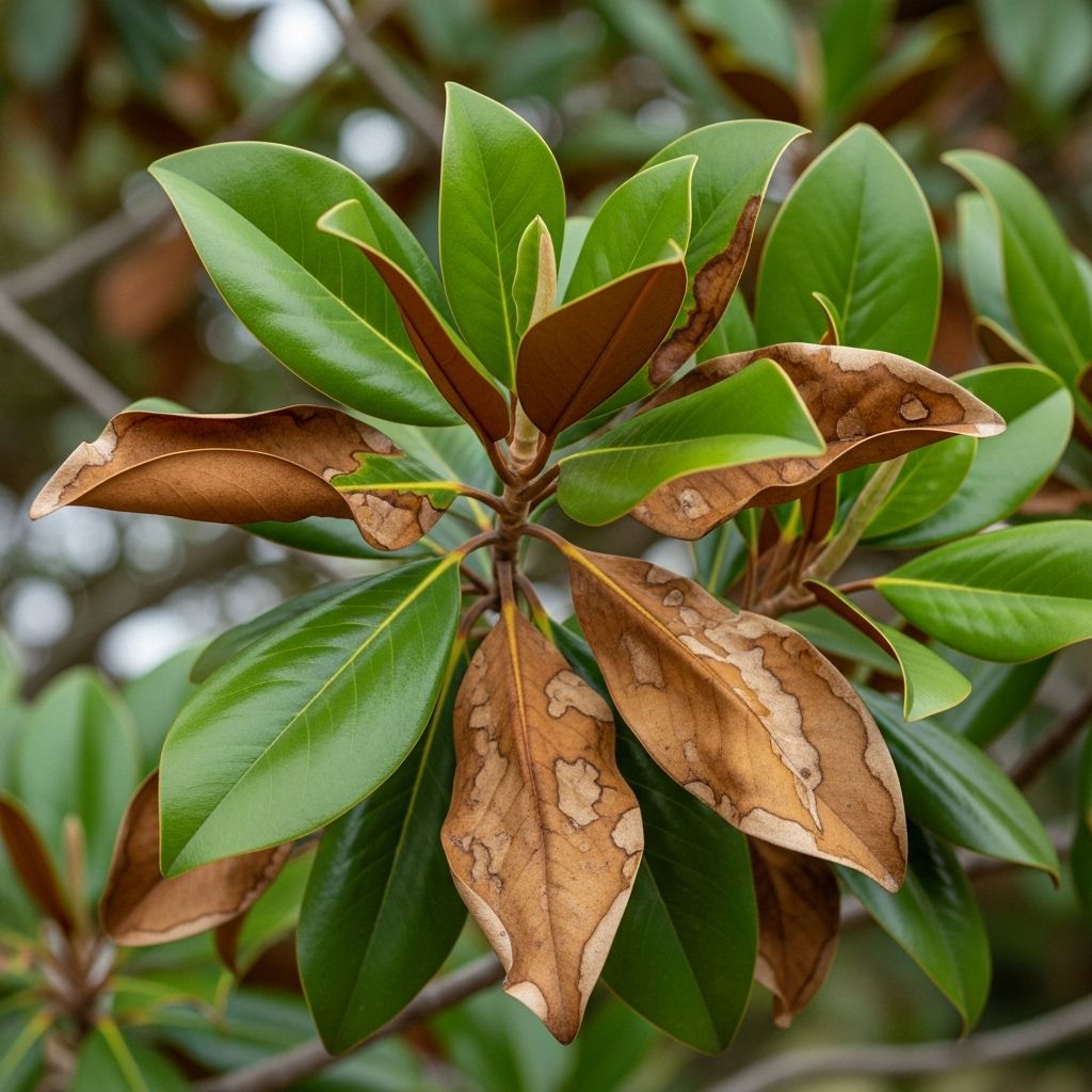 Explore common reasons magnolia trees turn brown and decline, plus expert advice on diagnosis, treatment, and prevention for healthier, thriving magnolias.