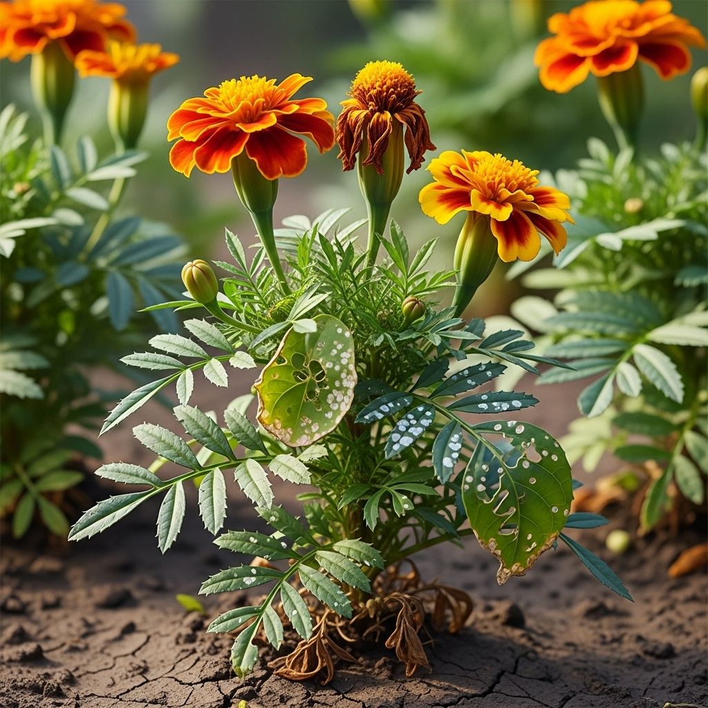 Discover solutions to the most common marigold problems to keep your blooms healthy and vibrant all season long.