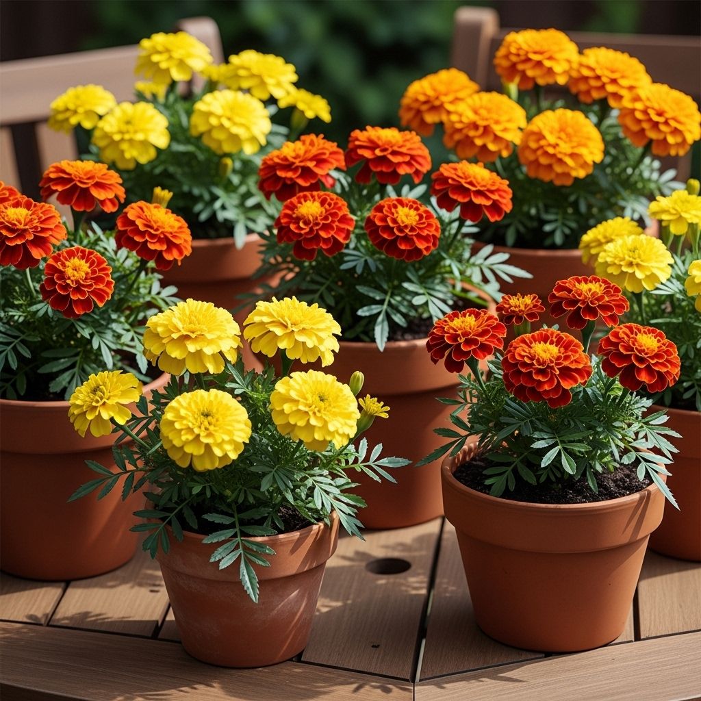 Unlock the secrets of thriving marigolds in containers for vibrant, long-lasting color on patios, balconies, and any small space.