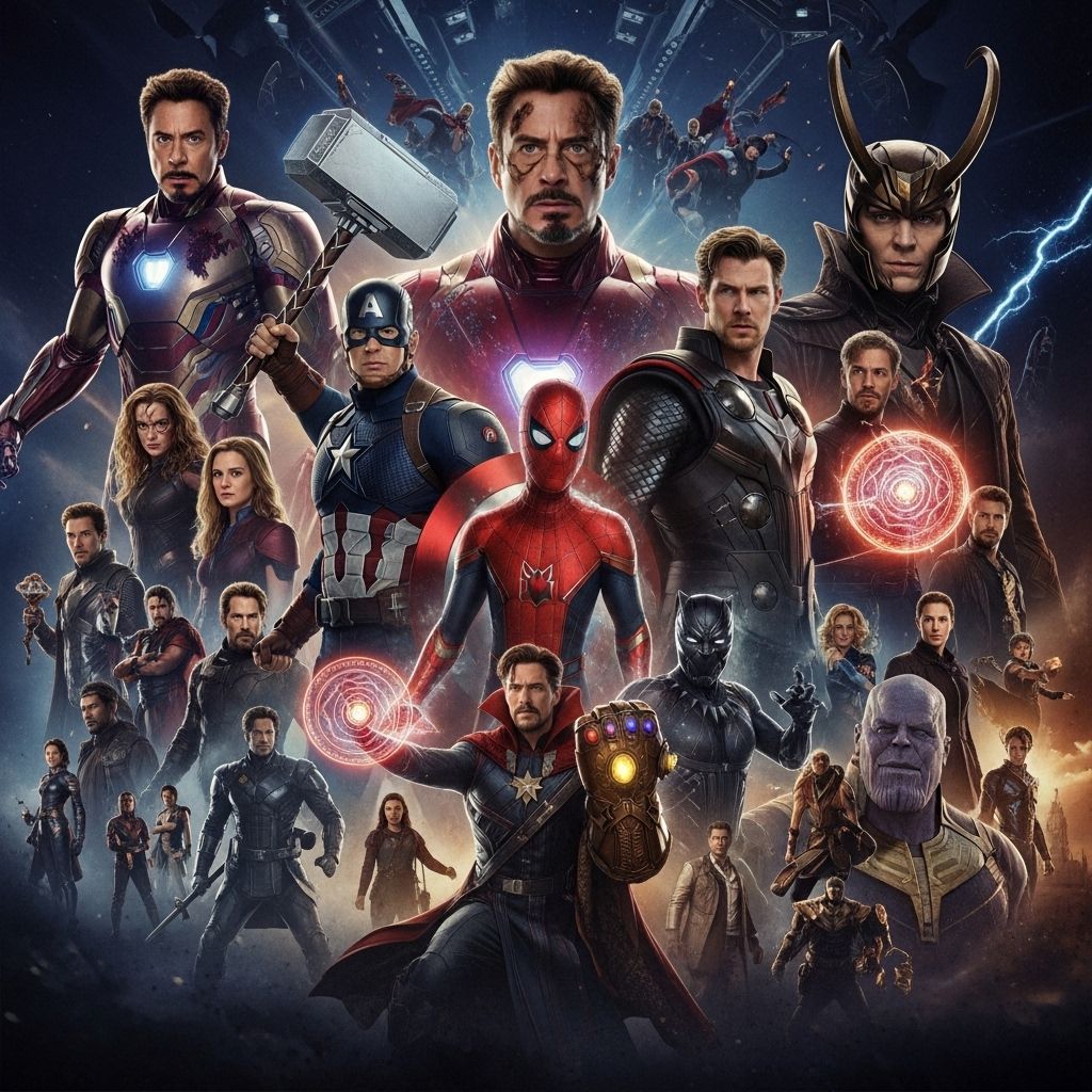 Your ultimate guide to watching every Marvel Cinematic Universe movie in chronological and release order.