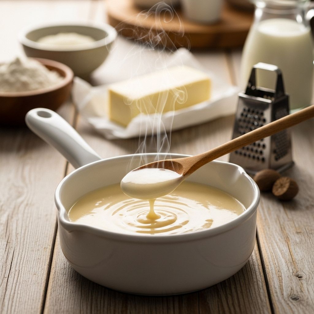 Béchamel Sauce Recipe: 7 Steps To Master A Perfect White Sauce Discover everything about making authentic béchamel sauce—the foundation of countless classic dishes—in a single comprehensive guide.