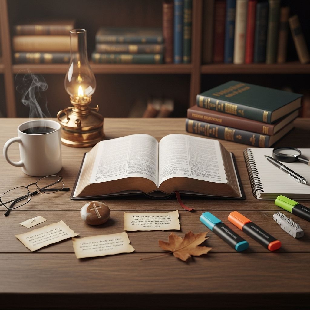 Unlock rich biblical understanding through structured methods and insightful resources.