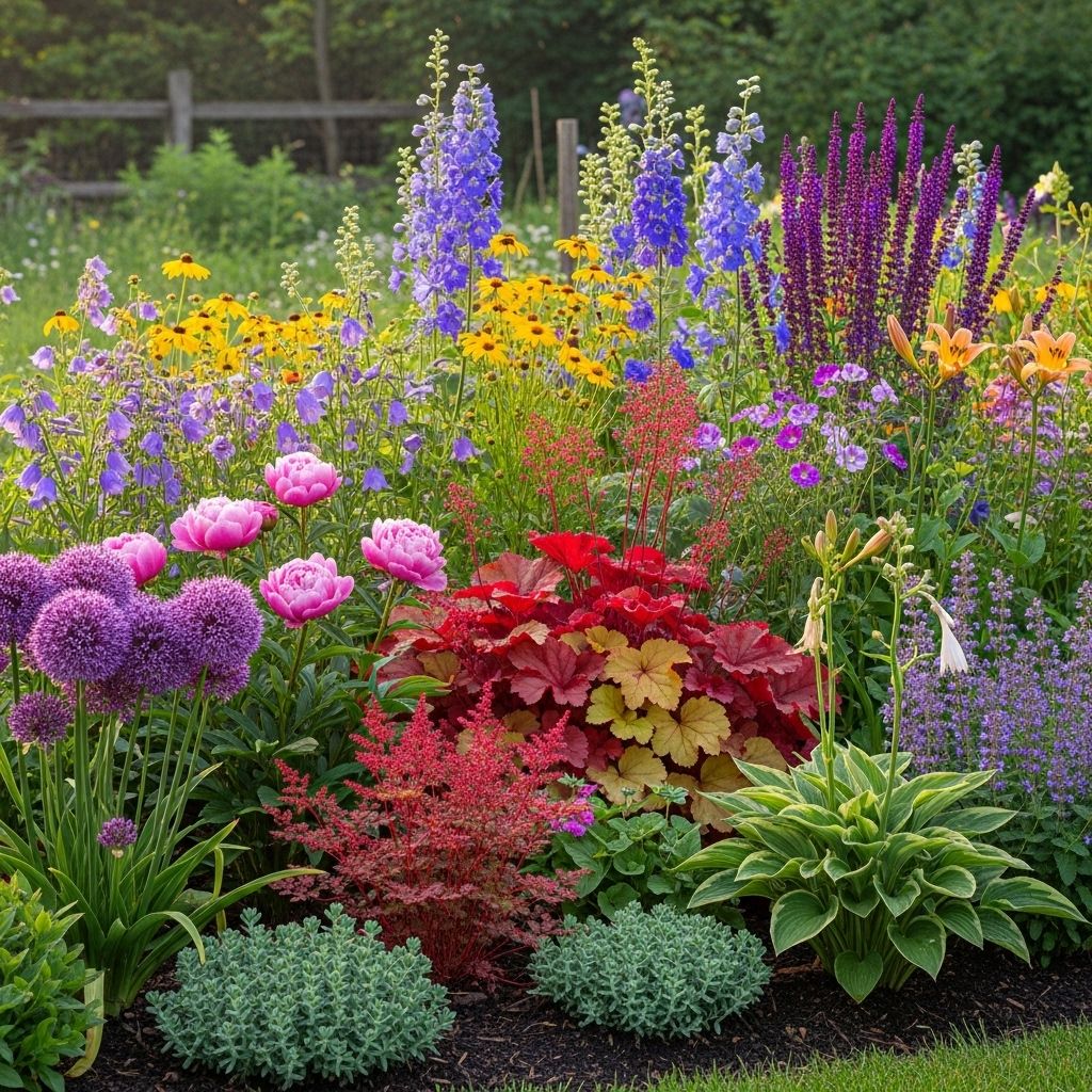 Choosing a spring moment helps new roots establish for a colorful summer display.