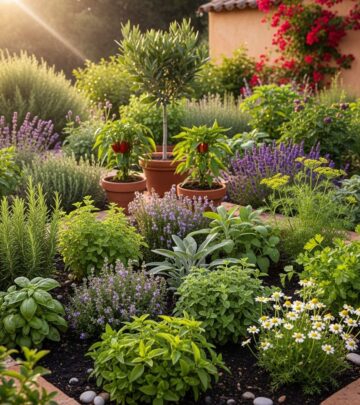 Sun-loving plants that deliver bold flavor and vibrant blossoms in warm, dry conditions.