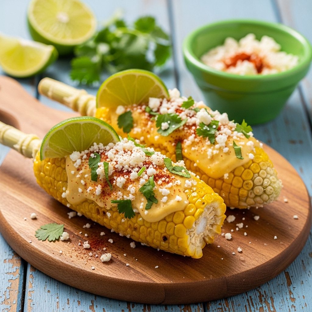 Smoky char and creamy sauce combine with zesty tang for street corn perfection.