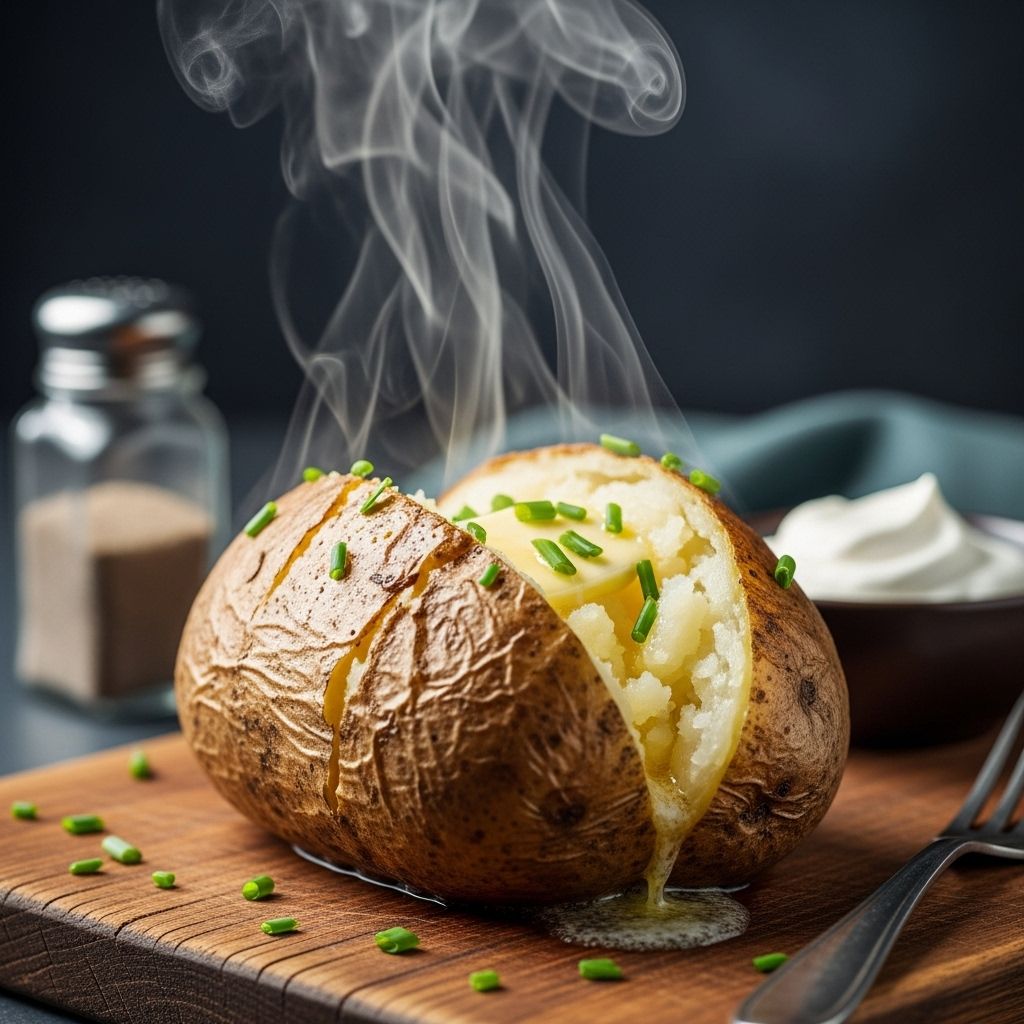 Quickly enjoy fluffy, tender spuds with this effortless approach for busy days!
