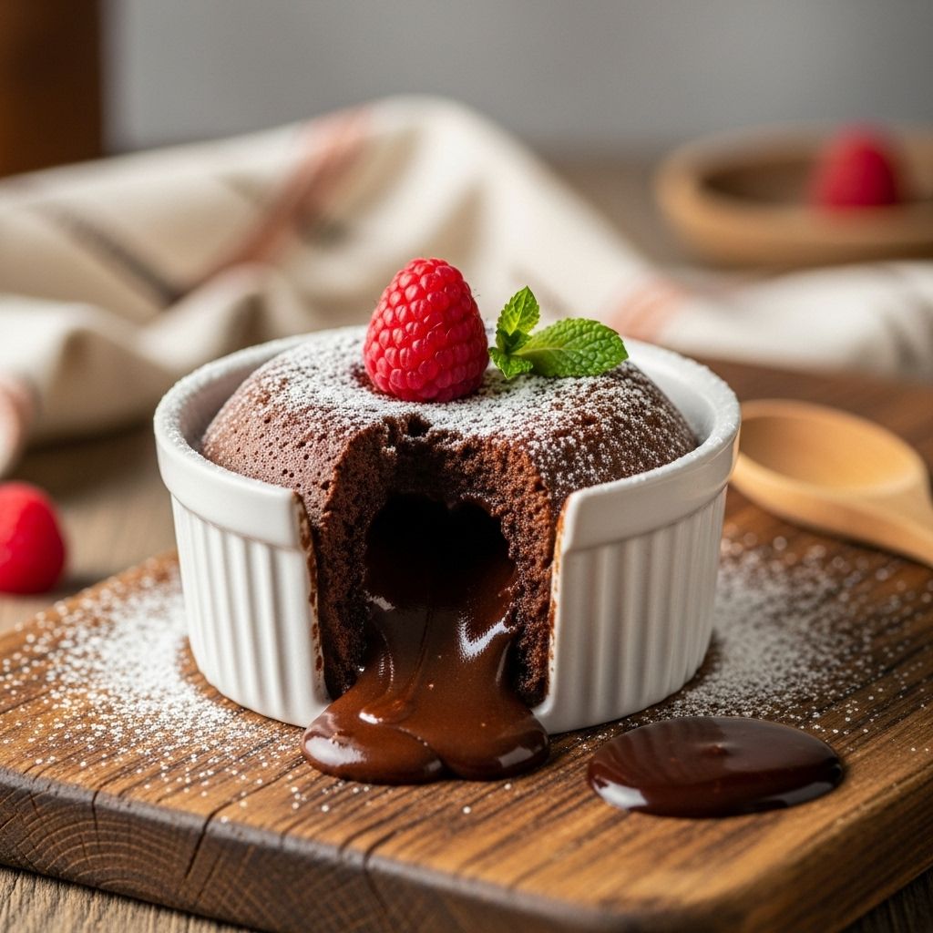 Indulge in molten chocolate bliss with an easy, quick, and decadent microwave lava cake recipe everyone can master.