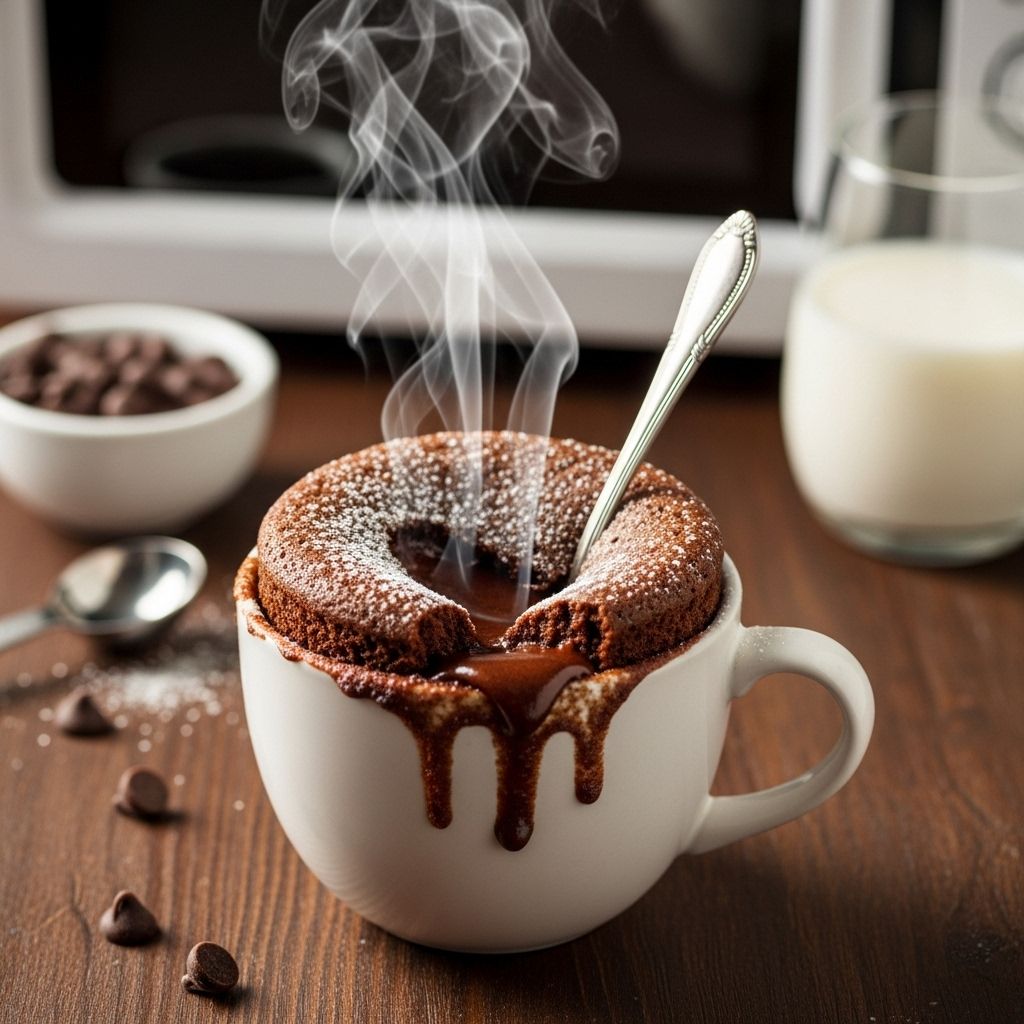 Indulge in a lightning-fast dessert that satisfies your sweet cravings instantly!