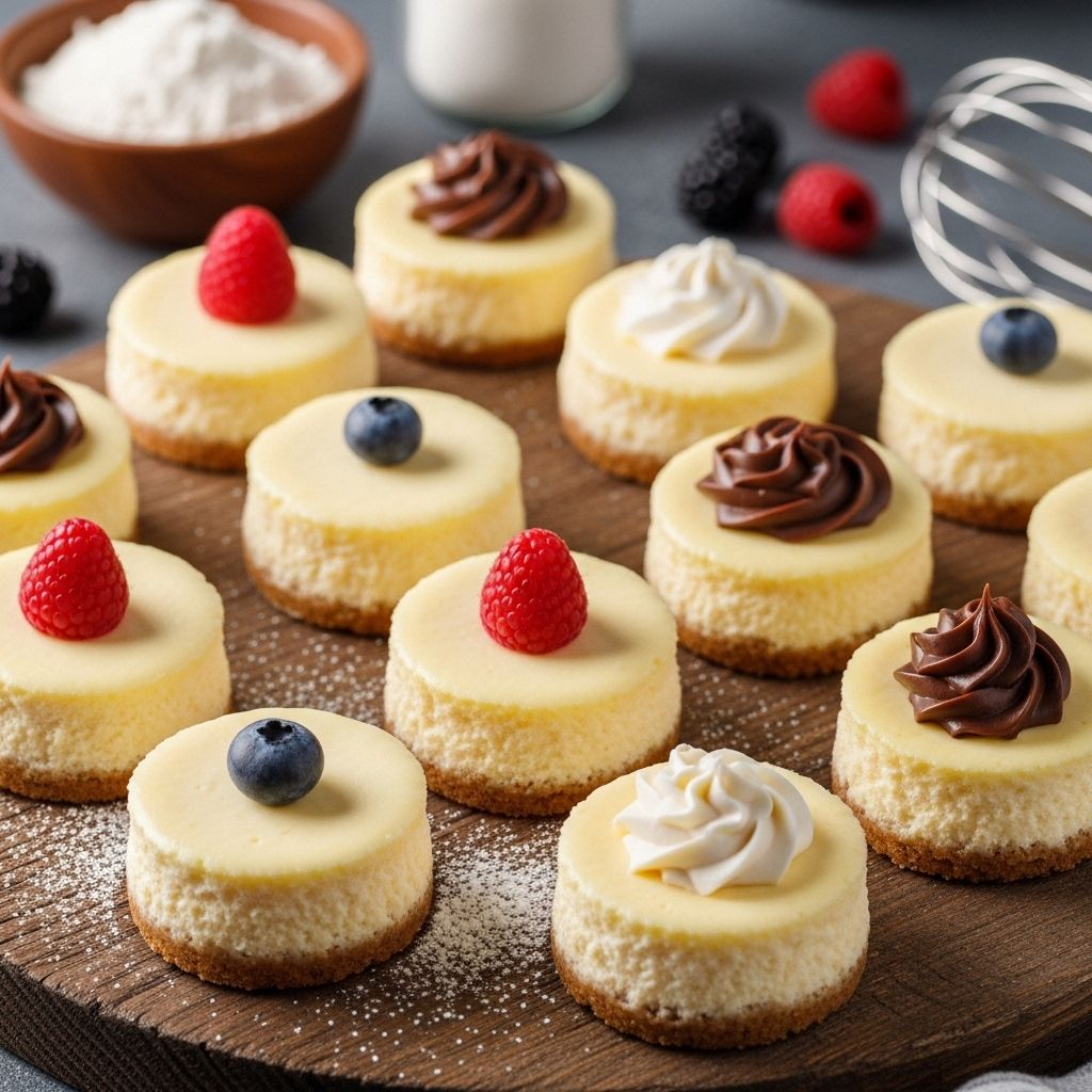 Discover how to bake irresistible and elegant mini cheesecakes—easy, creamy, and endlessly customizable for any occasion.