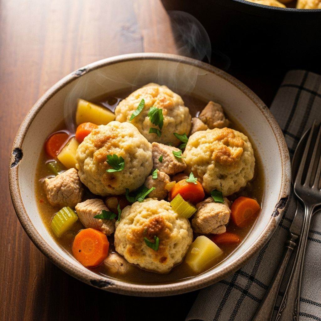 Drop Dumplings Recipe: 5 Easy Steps For Mom’s Pillowy Comfort Master the art of creating light, fluffy dumplings that transform any soup or stew into a hearty meal