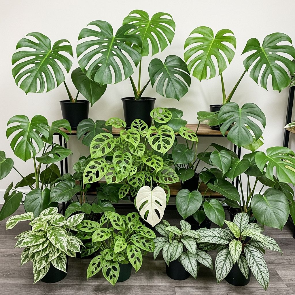 Explore 15 striking Monstera varieties with unique foliage, sizes, and care needs for every plant lover.