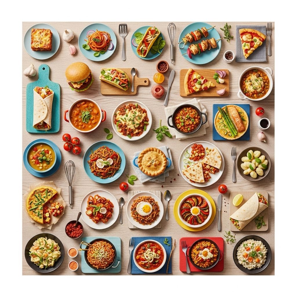 Conquer busy weeknights with 30 effortless, delicious, and family-friendly dinners—variety, flavor, and simplicity on your table.