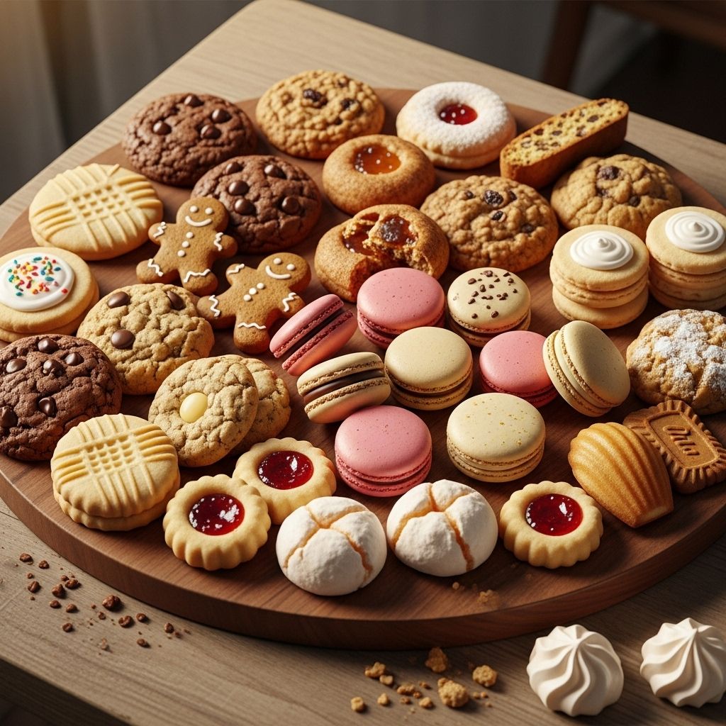 Discover 30 of the world's most cherished cookies—classics, festive favorites, and timeless treats everyone should try.