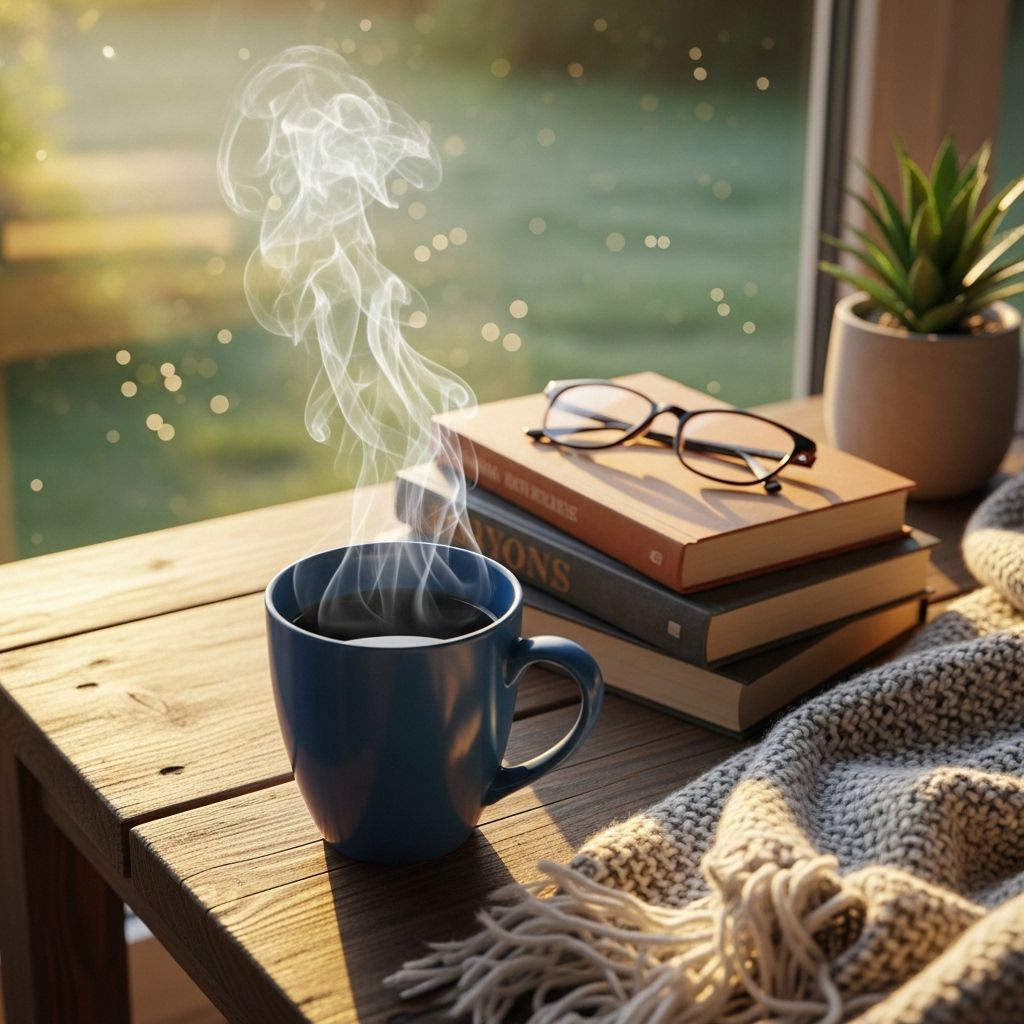 Motivating words can make daybreak a calm, focused moment before the world awakens.