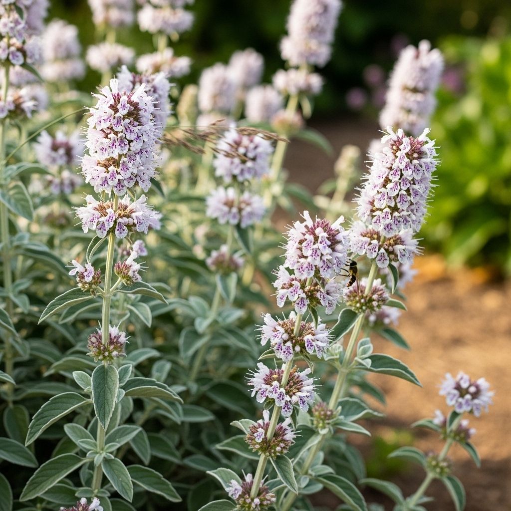Minty fragrance and blooms make this plant a pollinator-friendly, low-effort garden gem.
