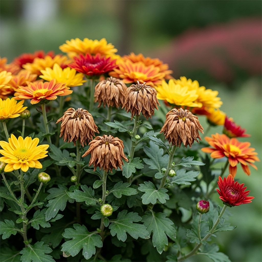 Discover why your mums turn brown and learn expert tips to revive and maintain vibrant chrysanthemum blooms.