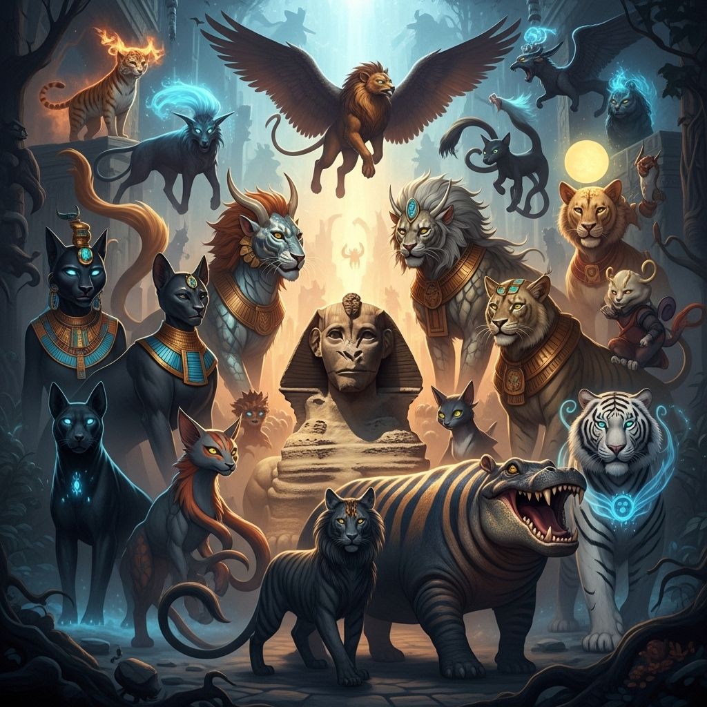 These captivating creatures embody magic, protection, and fortune in world folklore.
