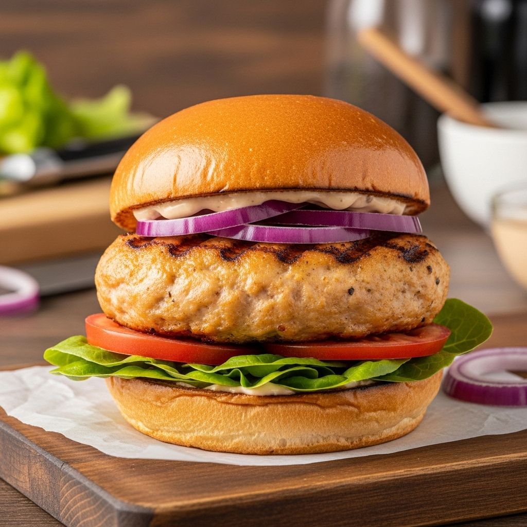 Discover how to make Natasha’s quick, juicy chicken burgers—a top-rated family favorite you’ll crave again and again.