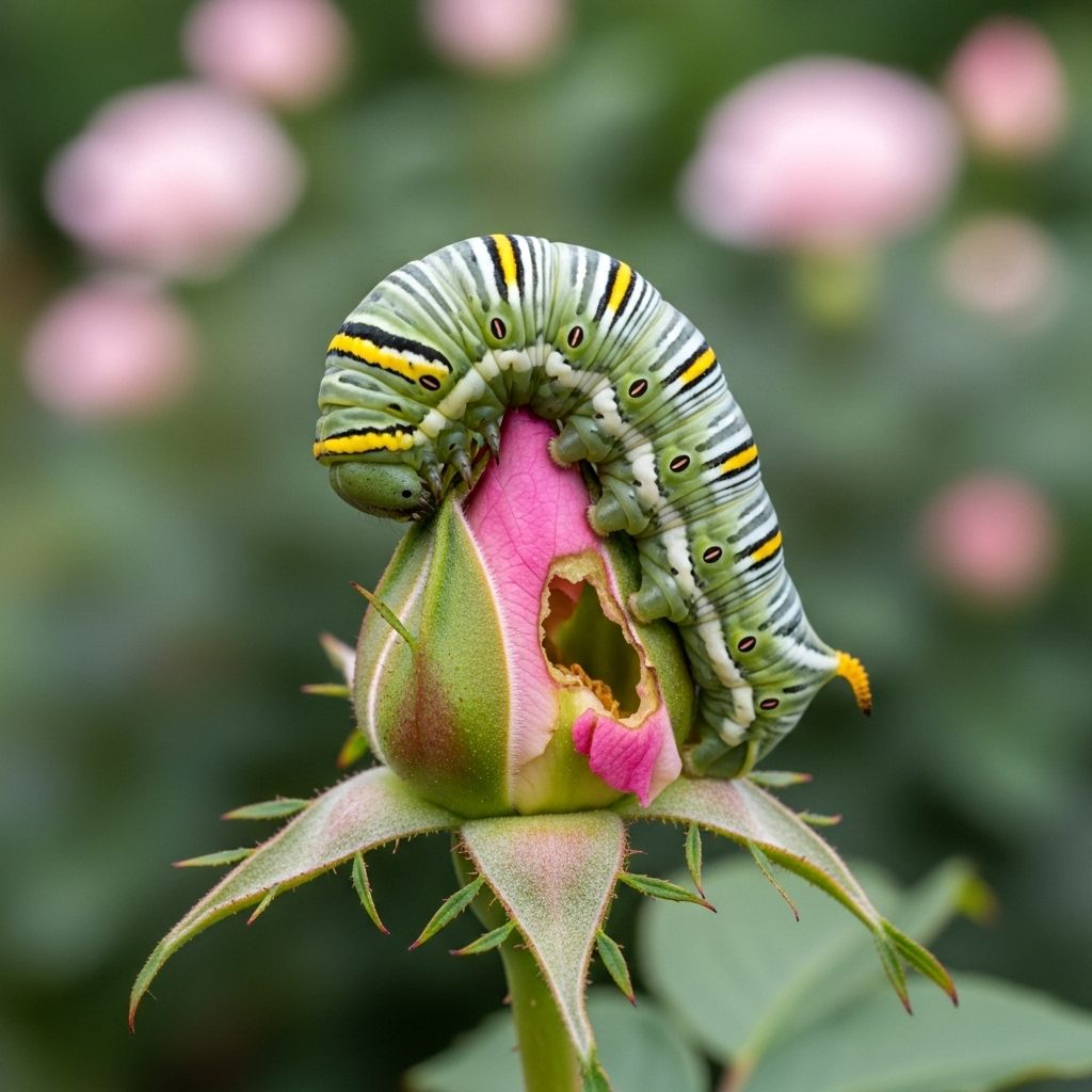 Protect your beautiful blooms from destructive budworms with these effective natural remedies