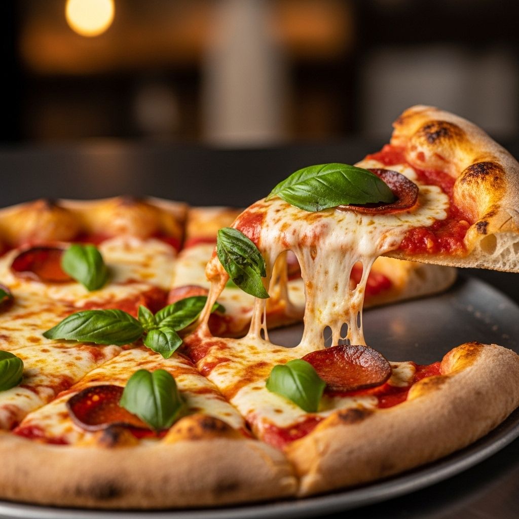 Slow cold fermentation and olive oil combine to create deeply flavored, sturdy pizza crust.
