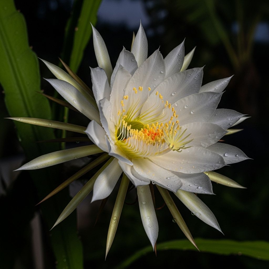 Discover the secrets of the spectacular night blooming cereus, from cultivation tips to blooming mysteries and troubleshooting advice.
