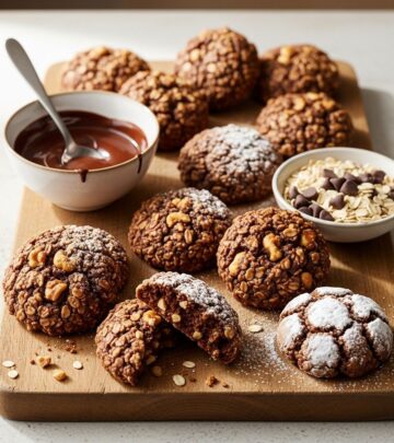 Delight in creamy, chewy treats crafted without heat for quick, mess-free snacking!