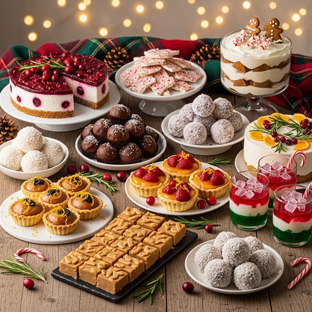 Skip the oven and serve sweets that shine at every seasonal gathering.