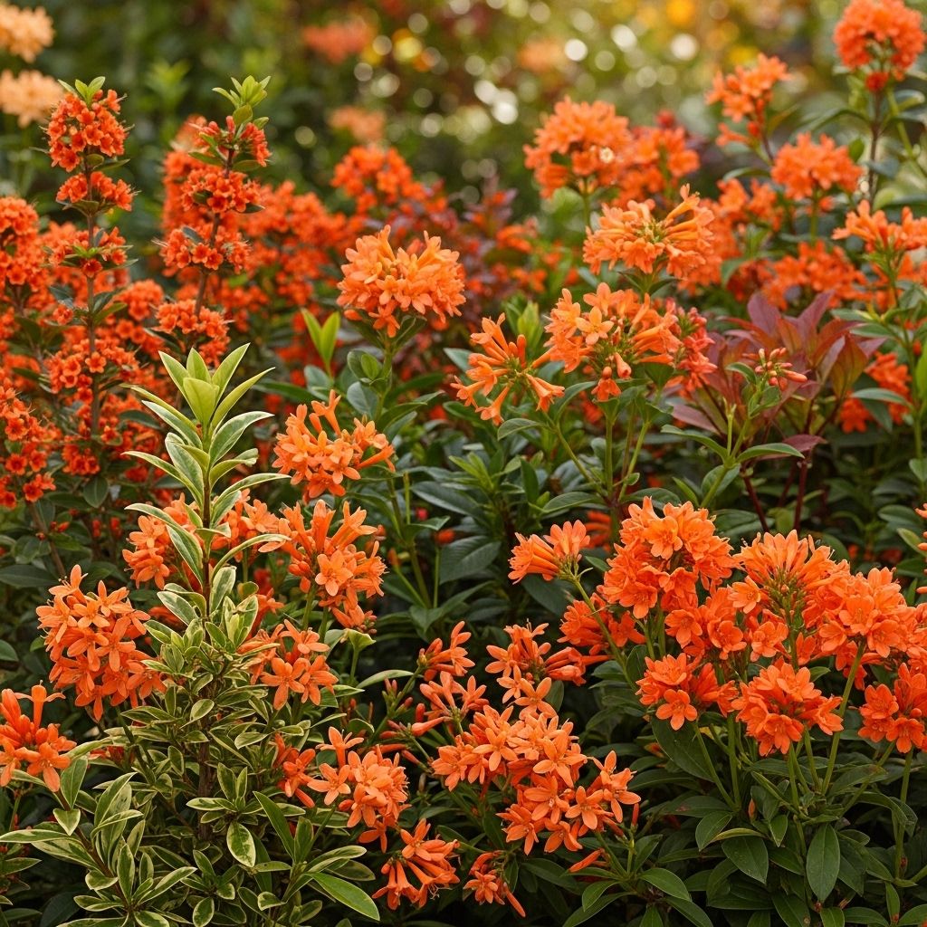 Discover vibrant orange flowering shrubs that will transform your landscape with fiery blooms