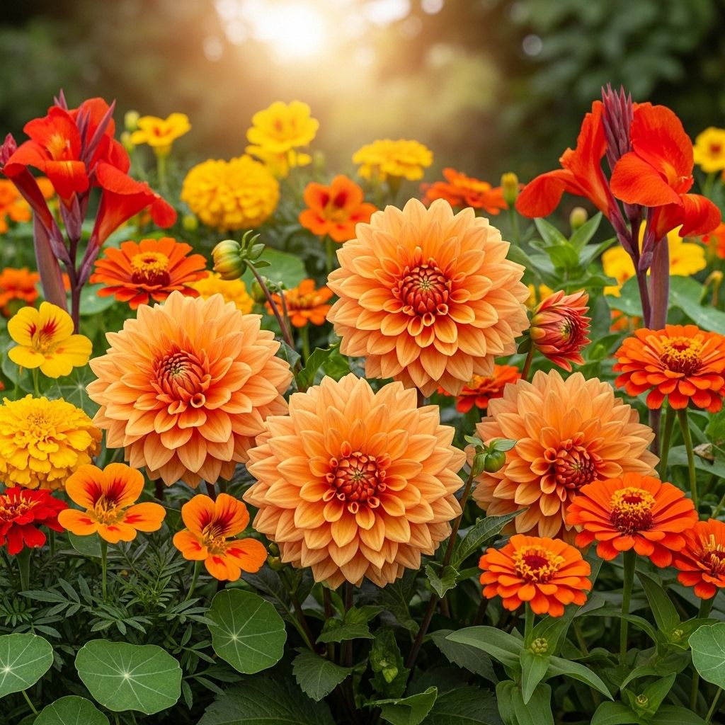 Discover 57 orange-flowering plants to fill your garden beds with vibrant, warm hues from spring to fall.