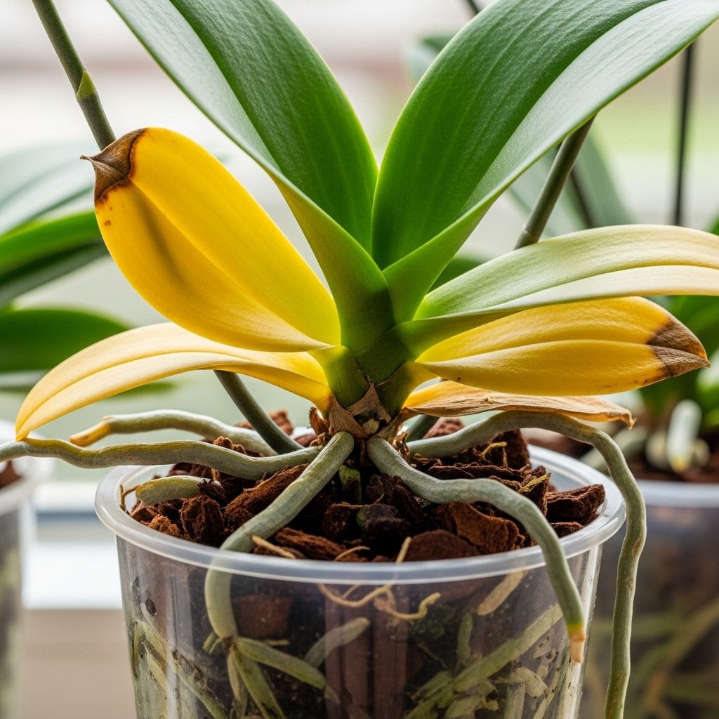 Discover why your orchid's leaves turn yellow, the main causes, and expert solutions to revive and maintain beautiful, healthy orchids.