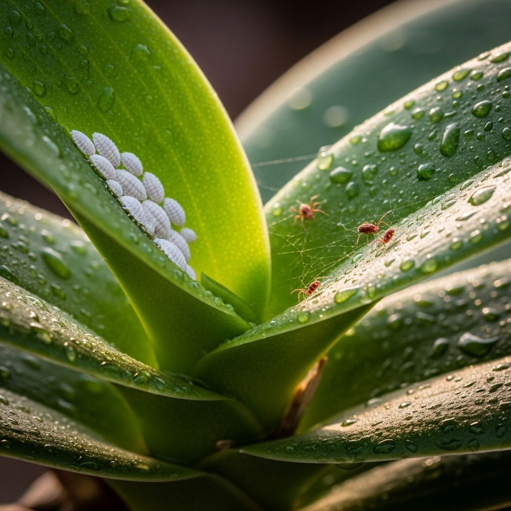 Practical steps to safeguard orchids from invasive pests and ensure plant vitality.