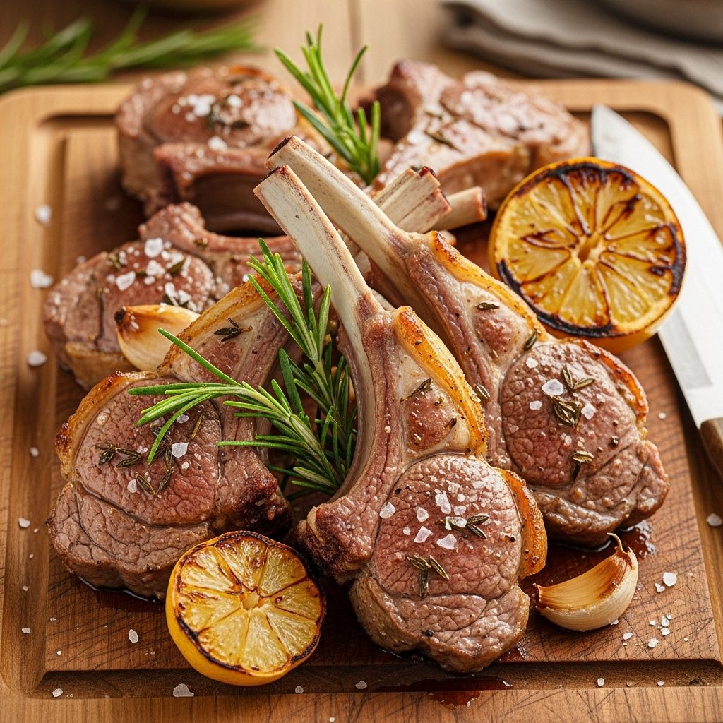 Oven Roasted Lamb Chops Recipe: Quick Juicy Meal In 30 Minutes Savor tender, mouthwatering delights bursting with herbs and spices in every bite!