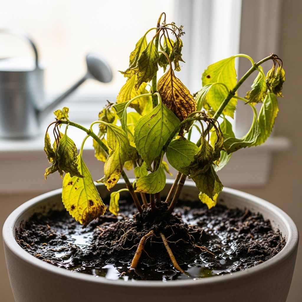 Struggling with limp hydrangeas? Learn how to spot, treat, and prevent overwatering for vibrant, healthy blooms.