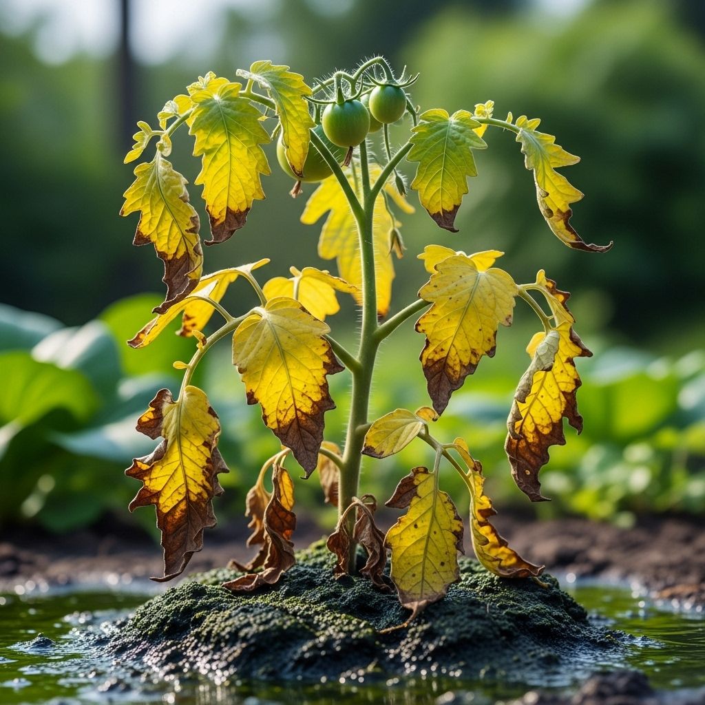Identify the signs of overwatering tomato plants and learn essential steps to restore their health and maximize your harvest.