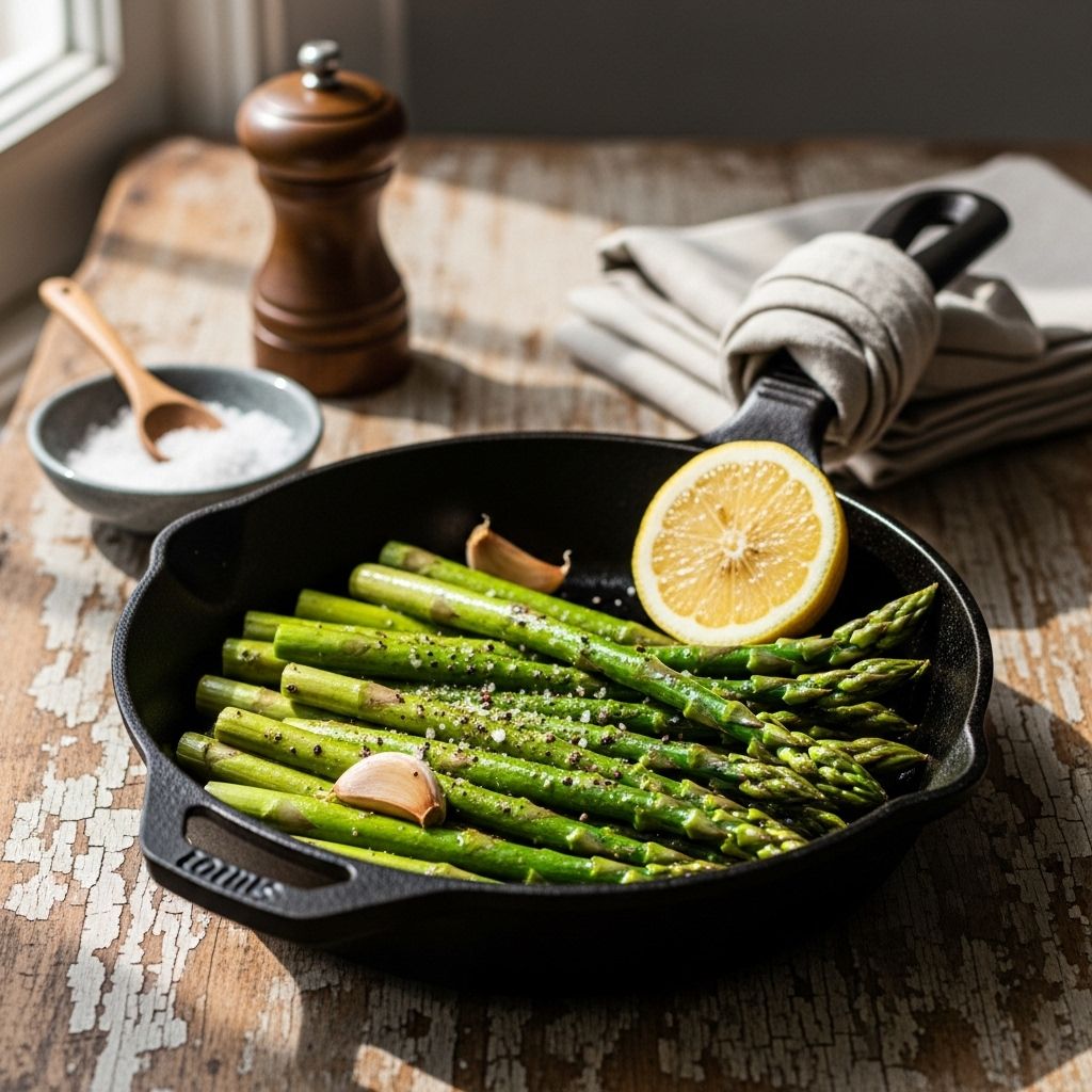 A simple, delicious way to prepare fresh asparagus that will become your go-to vegetable recipe