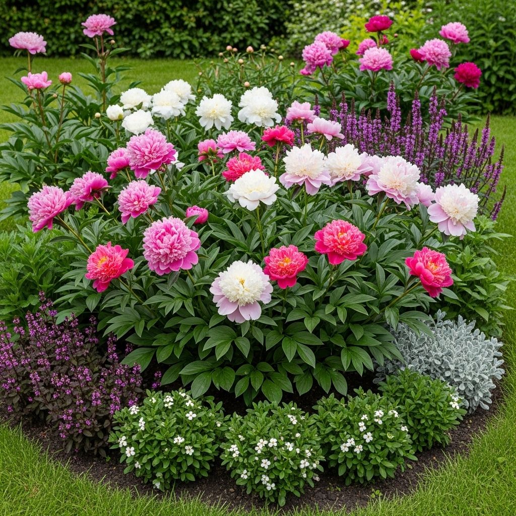Create a blooming paradise with peonies and their perfect companions for color, texture, and garden harmony.