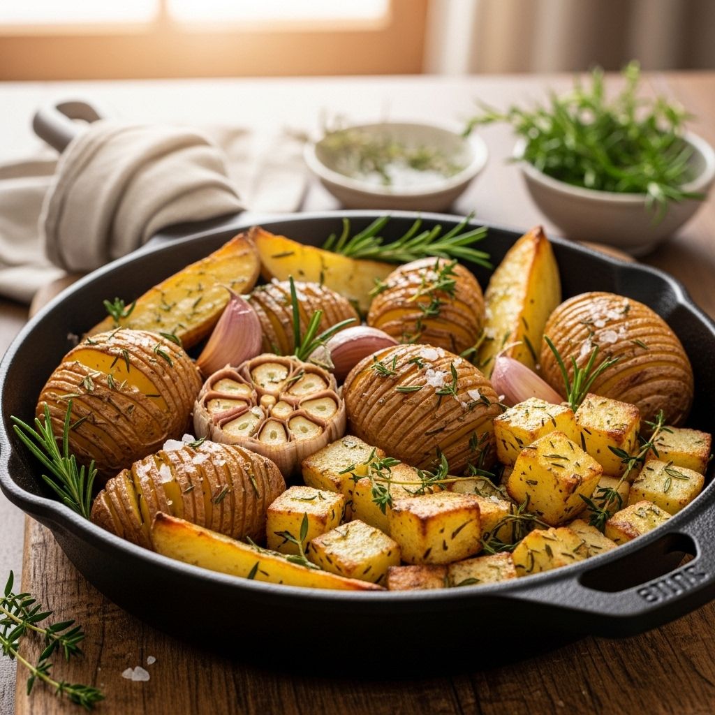 Oven Roasted Potatoes Recipe: Crispy Herb-Seasoned Guide Crispy on the outside, tender on the inside, and bursting with aromatic herbs