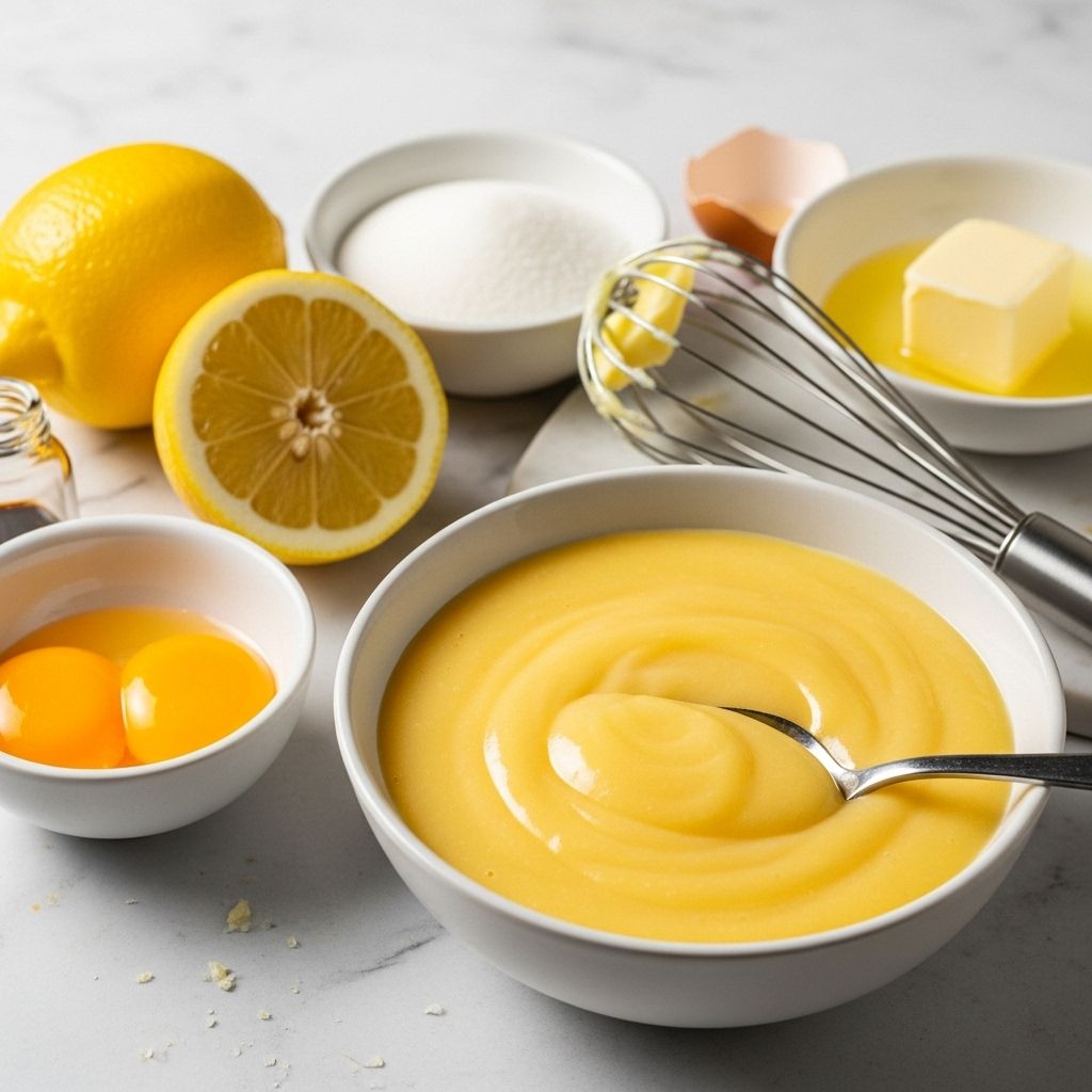 Master the art of creating silky smooth, perfectly balanced lemon curd with this foolproof recipe