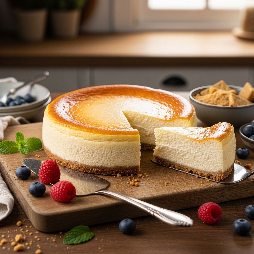 Philadelphia Classic Cheesecake Recipe: Easy Step-By-Step Guide Master the art of creating a smooth, creamy, and irresistible Philadelphia cheesecake without the fuss of a water bath