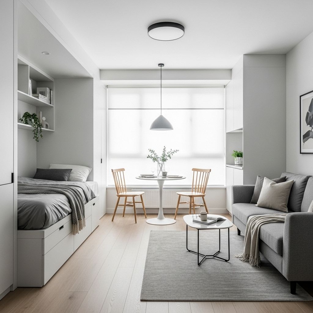 Smart designs transforming compact living into chic, functional havens you'll adore.