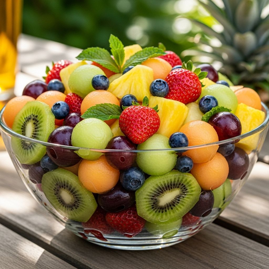Summer Fruit Salad Recipe: A Vibrant, Make-Ahead Crowd-Pleaser Discover a burst of vibrant tastes and juicy delights in every refreshing bite today!