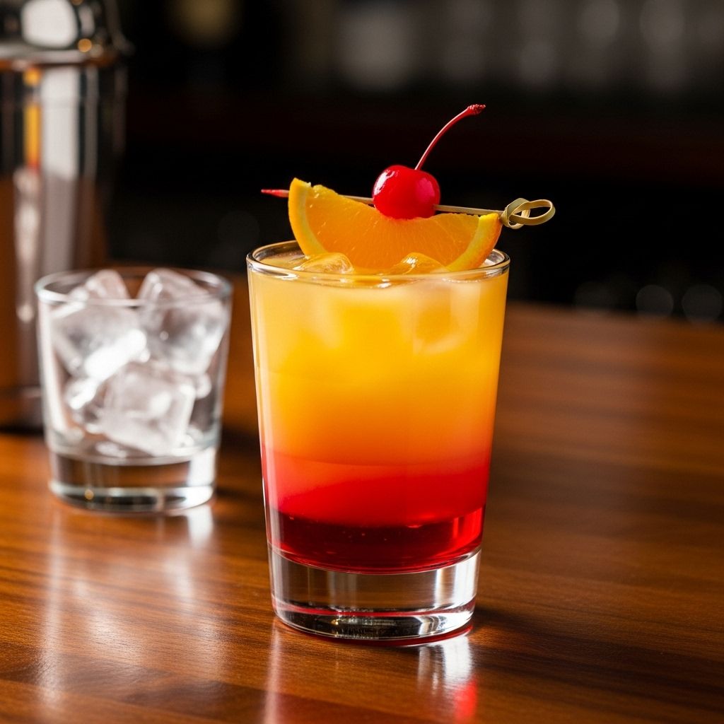 Master the art of crafting this iconic sunrise-inspired drink with our detailed recipe and expert tips