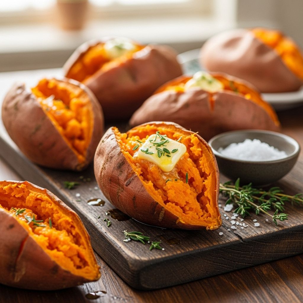 Perfectly Baked Sweet Potatoes: The Ultimate Guide to Tender, Fluffy Flavor Discover how simple techniques unlock deep flavor and perfect tenderness in every bite.