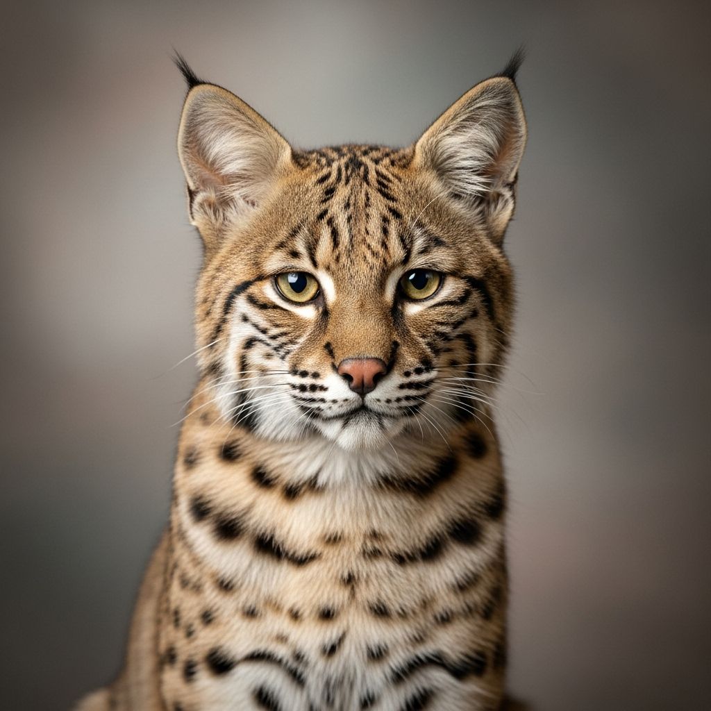 A kitchen image hides the demands and regulations of keeping a wild feline safe.