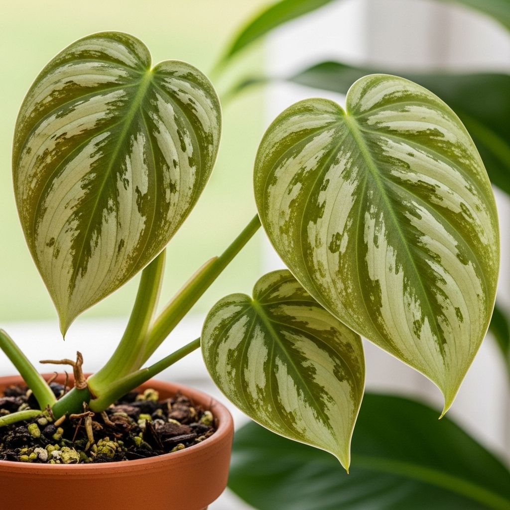 Tailor your watering and lighting routine to showcase its stunning silver-green leaves.